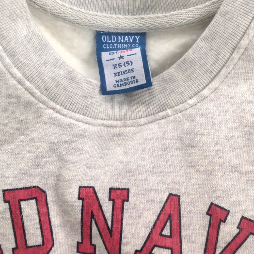 NWT Sz M Old Navy '94 Gender-Neutral Logo-Graphic Sweatshirt 1994 Reissue